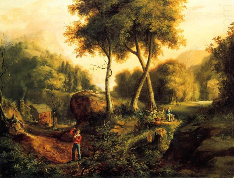 Thomas Cole Landscape1825 china oil painting image